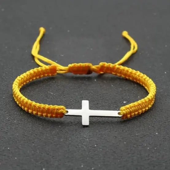 Rope Cross Bracelet N$★®