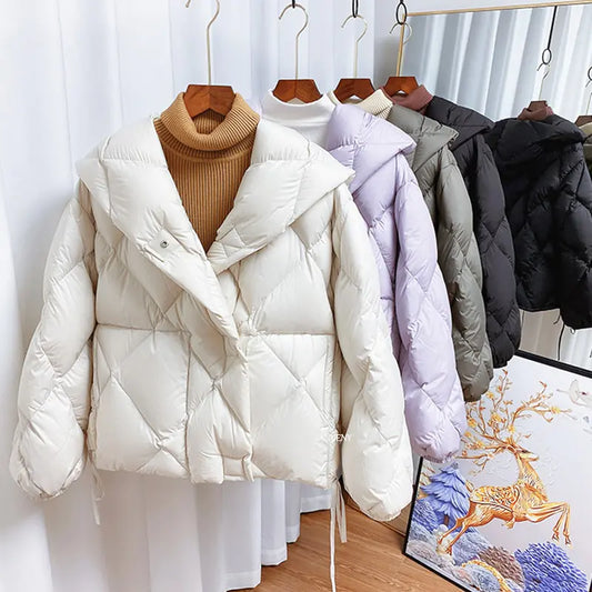 White Luxury Padded Jacket