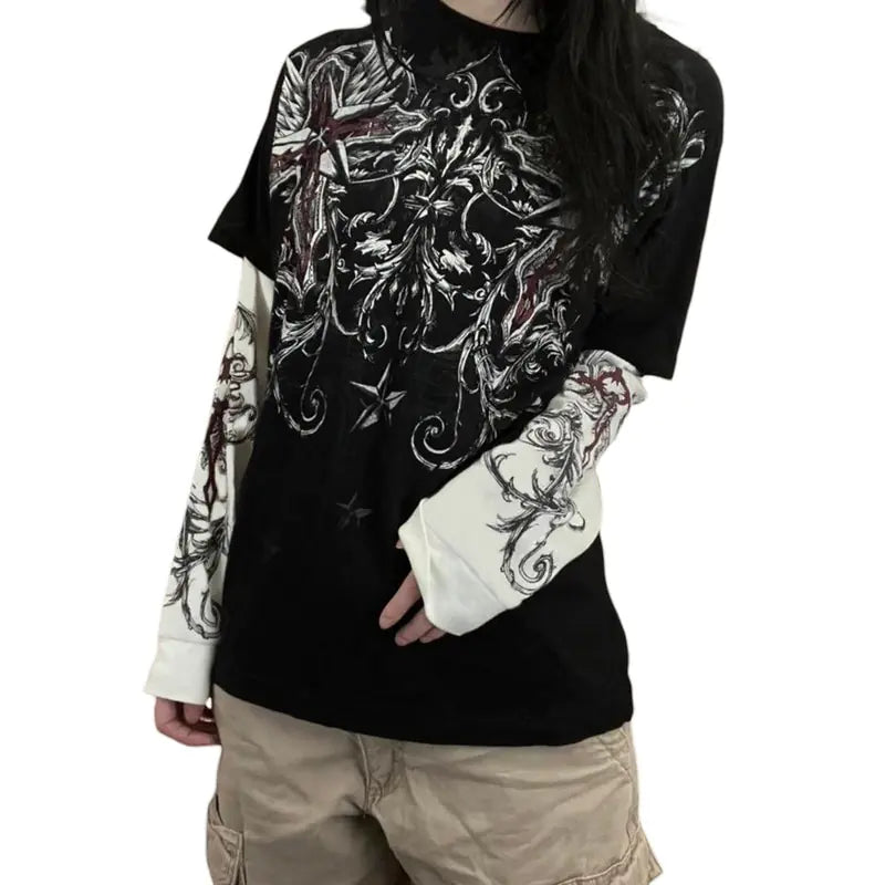 Gothic Two-Piece T-Shirt