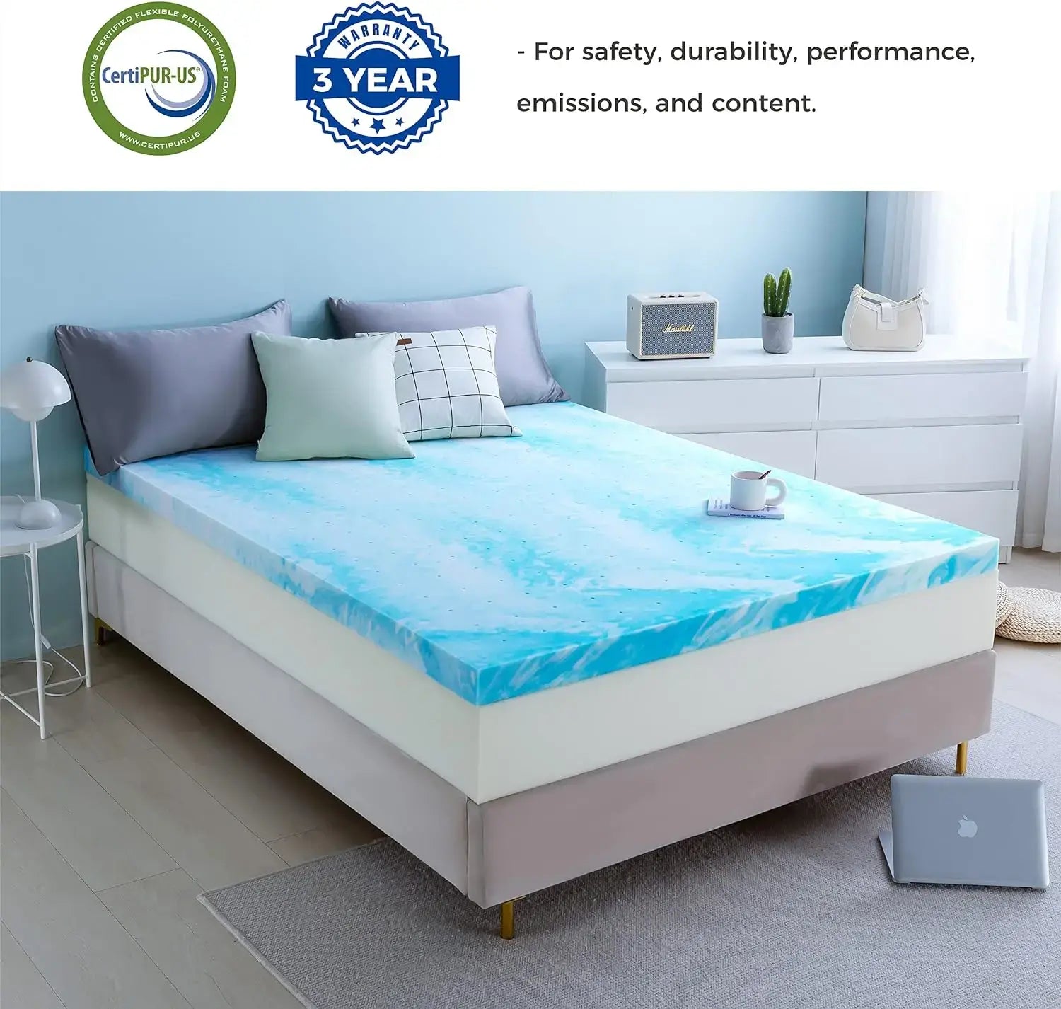 Memory Foam Mattress Topper netstar®