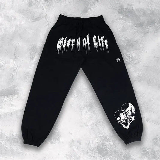 Y2K Grunge Sweatpants Streetwear