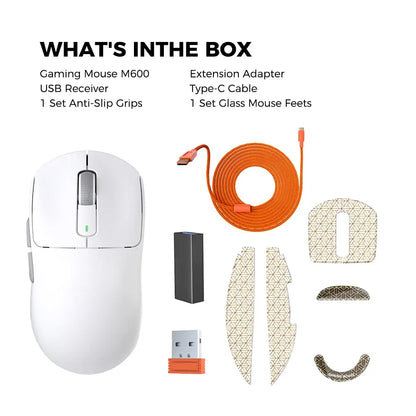 Kysona PAW White Wireless Esports Mouse netstar®