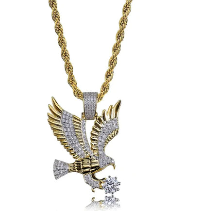 Gold Plated Hip Hop Necklace