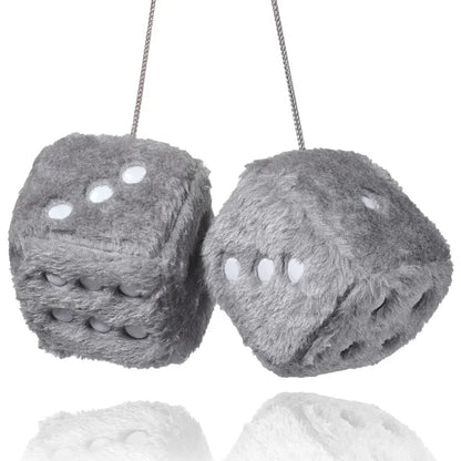 Fuzzy Plush Dice