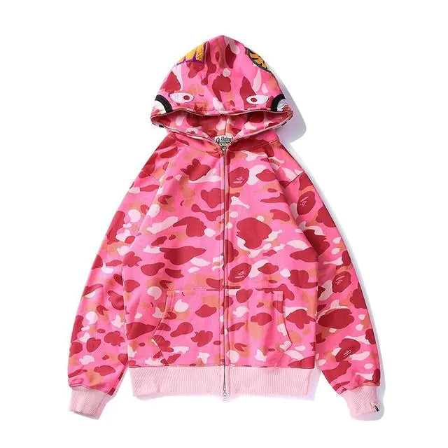 Bathing Ape® Shark Multi-Color Zip Ups