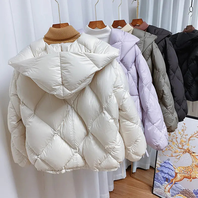 White Luxury Padded Jacket