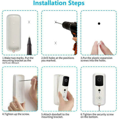 Ring Doorbell 1080P HD WiFi Security Camera