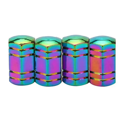 Multicolor Tire Valve Stem Caps netstar®