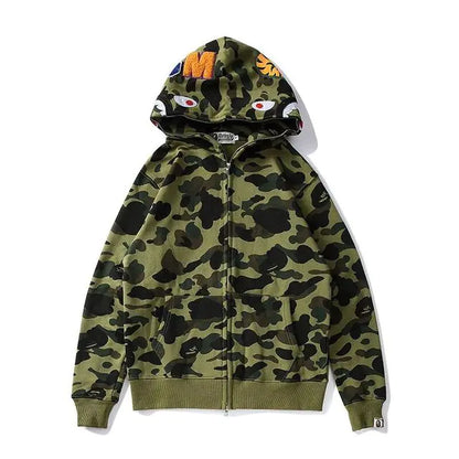 Bathing Ape® Shark Multi-Color Zip Ups