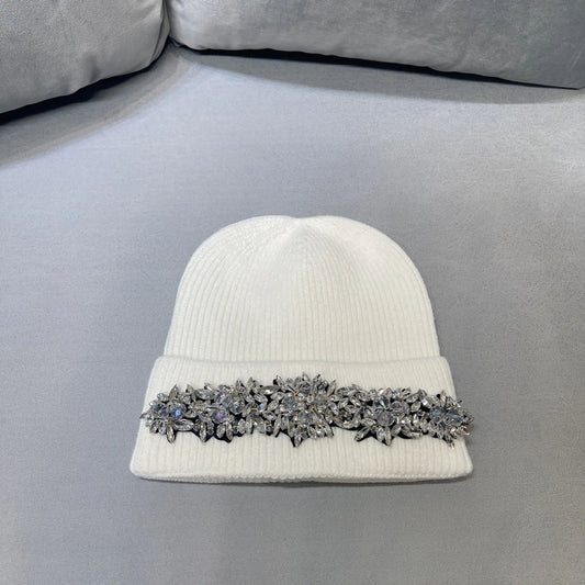 Stylish Rhinestone Beanie