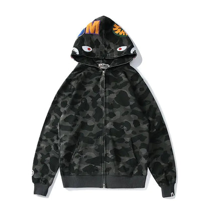 Bathing Ape® Shark Multi-Color Zip Ups