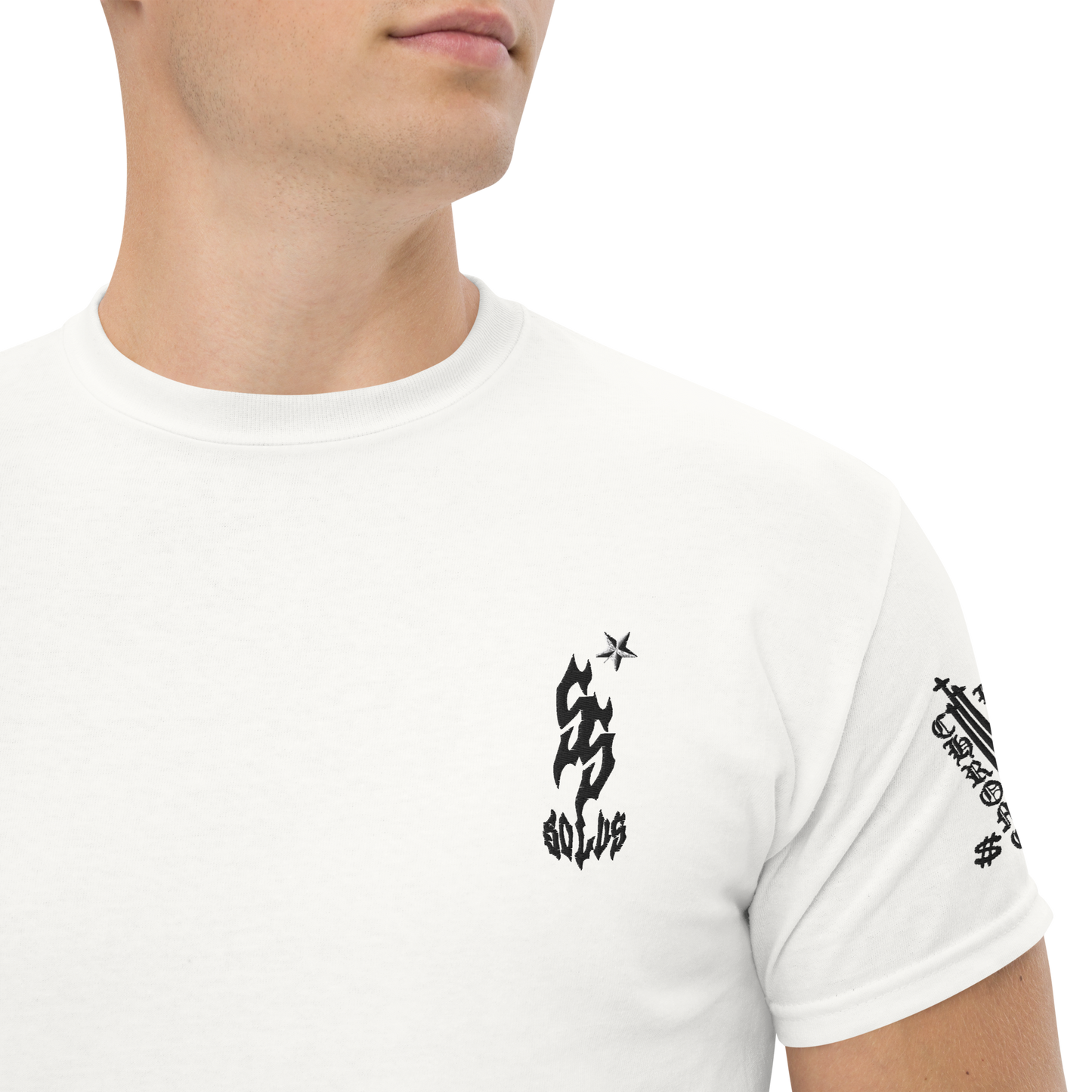 ★4 Solus Exclusive Unisex Embroided T-Shirt