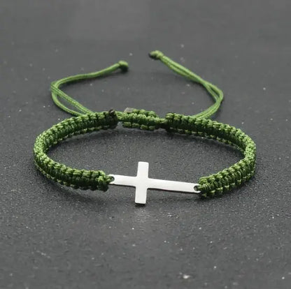 Rope Cross Bracelet N$★®