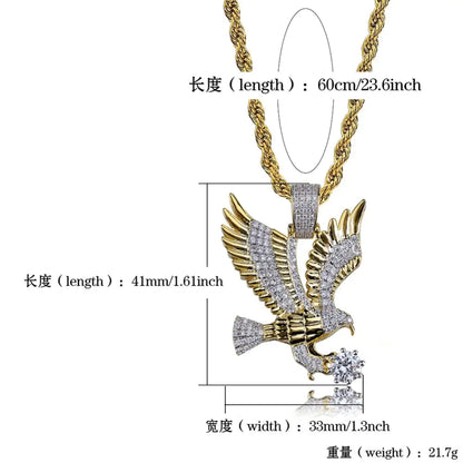 Gold Plated Hip Hop Necklace