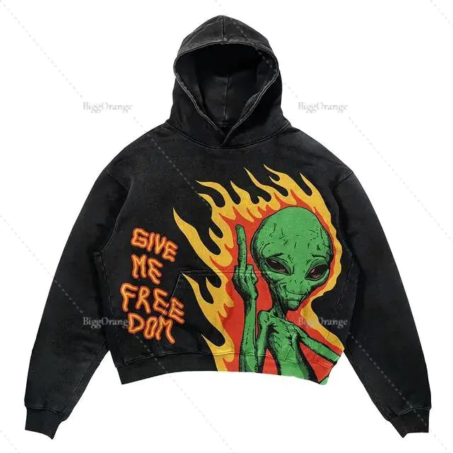 All Over Print Graphic Hoodies (Other Variants)