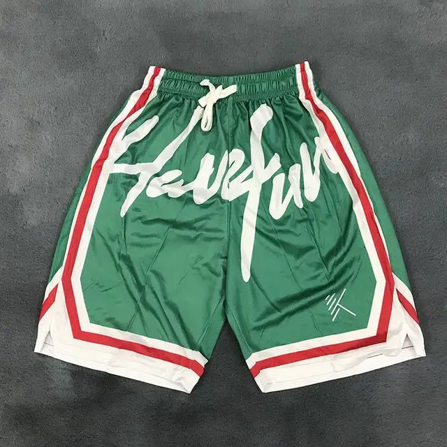 Exclusive Mesh Signature Shorts