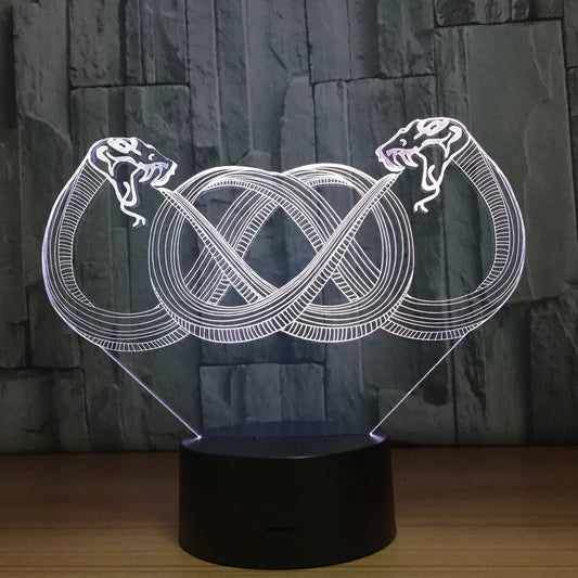 Snake LED Light Lamp net star